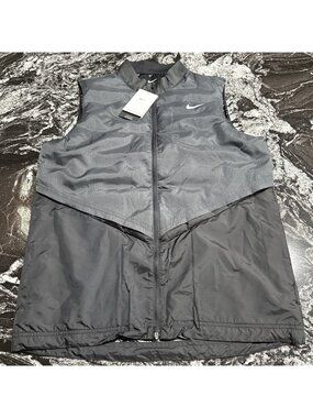 Nike Men's Therma-FIT ADV Repel Golf Vest Down Fill Black FQ0447-010 SMALL NWT